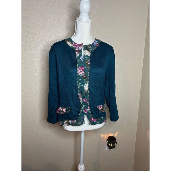 Vintage Jeffrey and Dara sweater jacket - size 9/10 - Picture 4 of 9